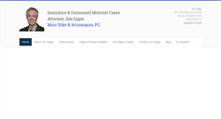 Desktop Screenshot of coloradoinsurancelawyer.com