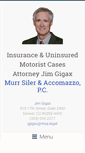 Mobile Screenshot of coloradoinsurancelawyer.com