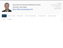 Tablet Screenshot of coloradoinsurancelawyer.com